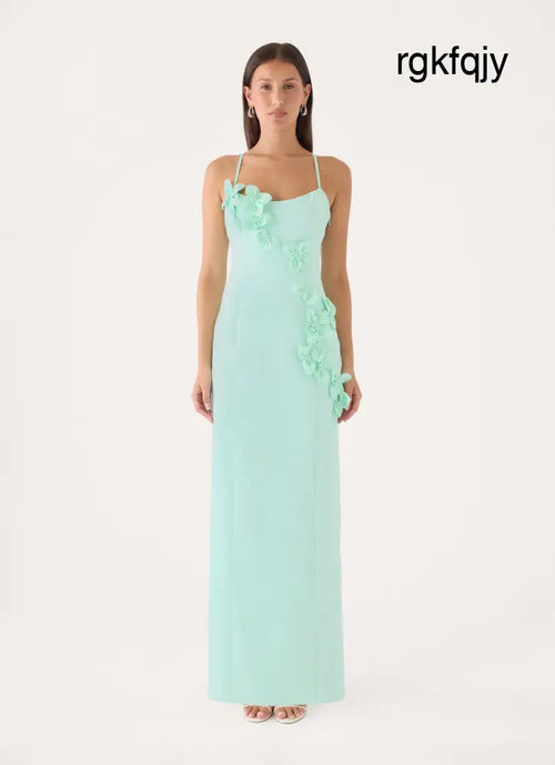 Avenya Maxi Dress - Aqua - Maxi Dresses