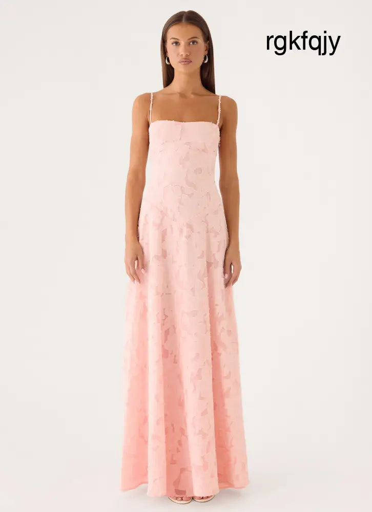 Flyth Maxi Dress - Pink - Maxi Dresses