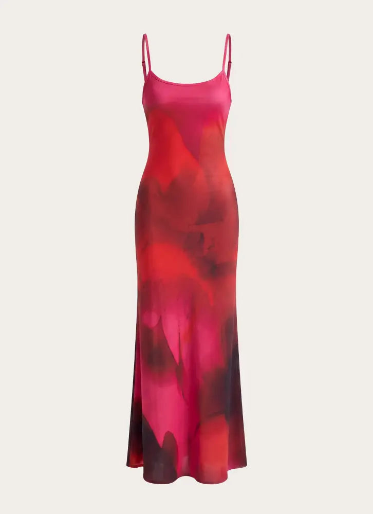Freyah Maxi Dress - Pink Violet Bloom - Maxi Dresses
