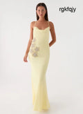 Joella Maxi Dress - Yellow - Maxi Dresses