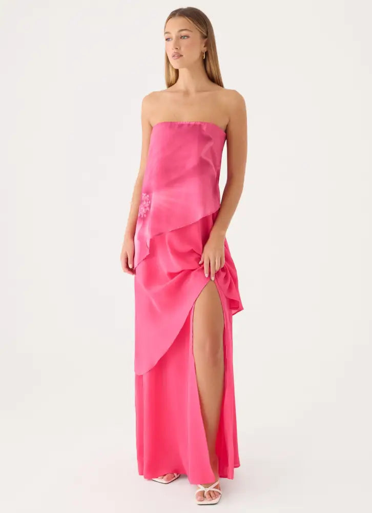 Persuasive Maxi Dress - Coral - Maxi Dresses