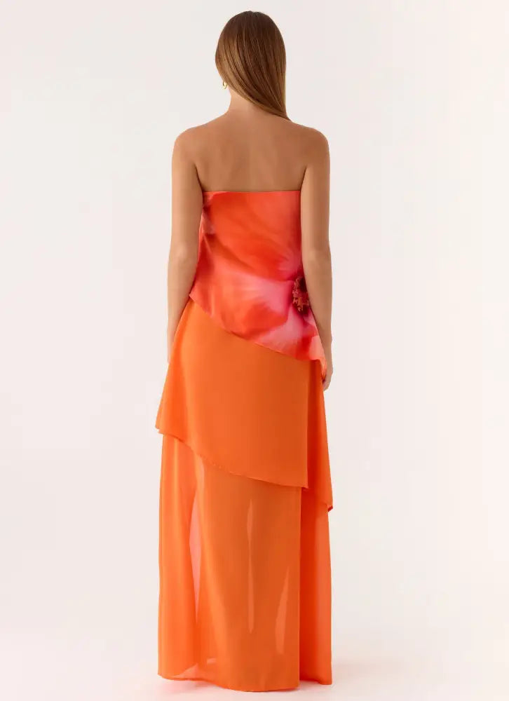 Persuasive Maxi Dress - Orange Blossom - Maxi Dresses