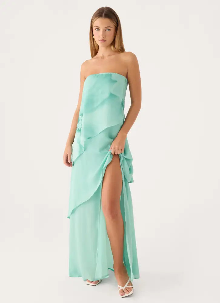 Persuasive Maxi Dress - Sage - Maxi Dresses